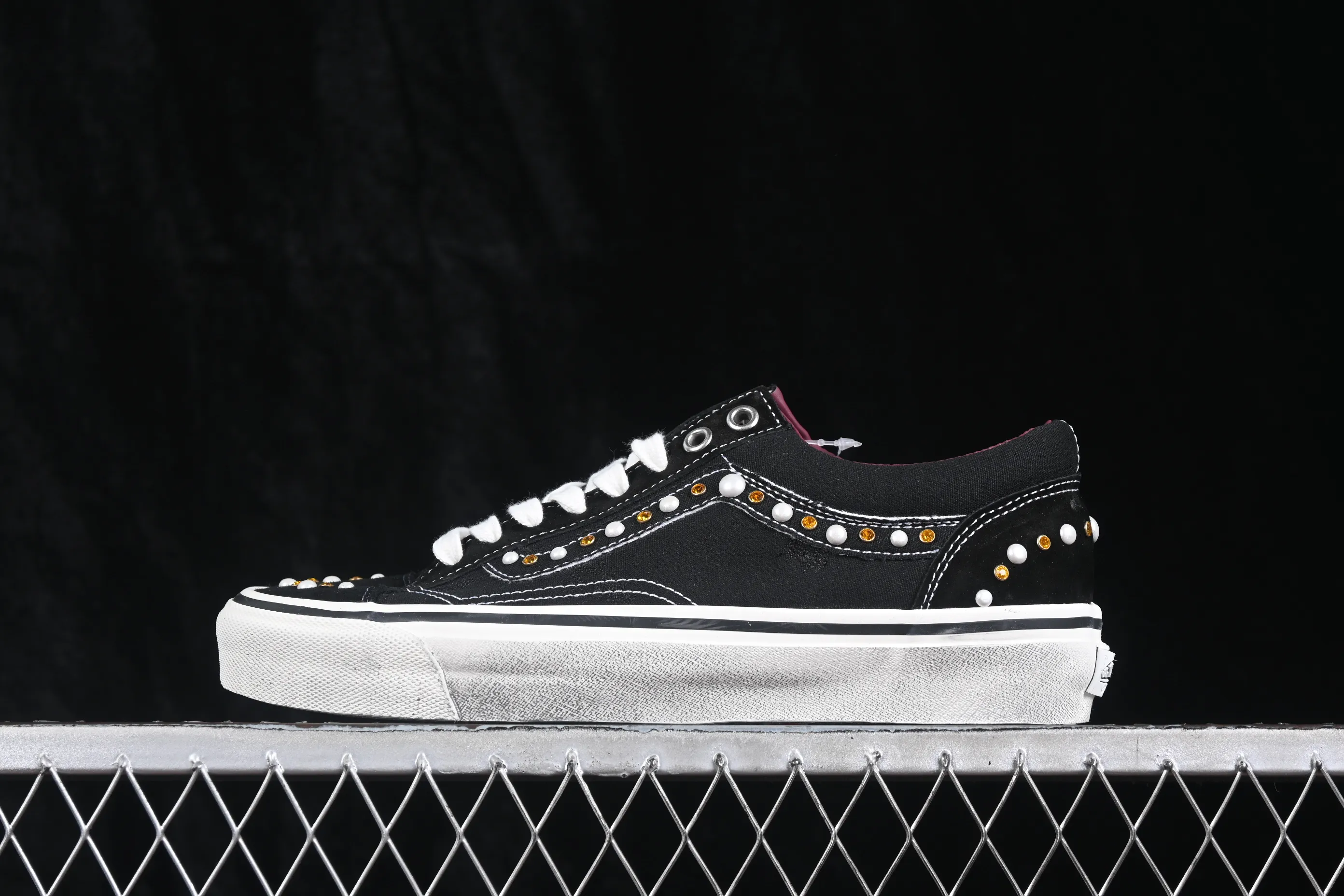 All categories Vans Vans series Vans Low Vans low top Vans Old Skool Vans low-top casual skateboard shoes VN000S52BLK